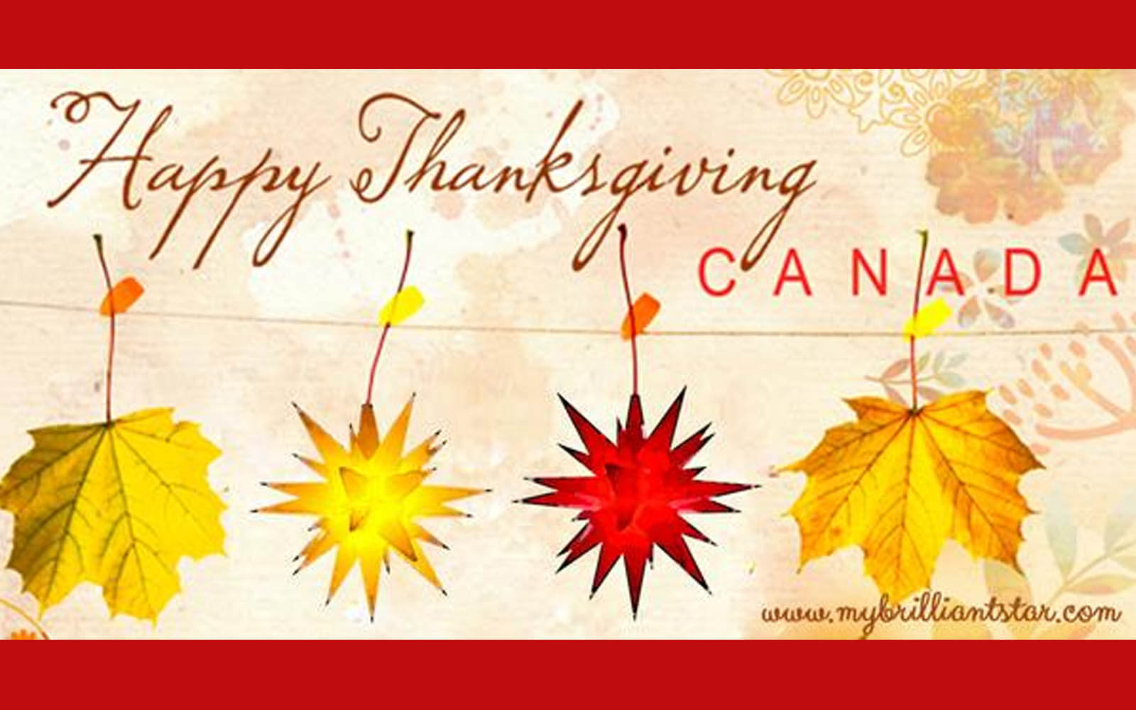 Happy Thanksgiving Canada 2017