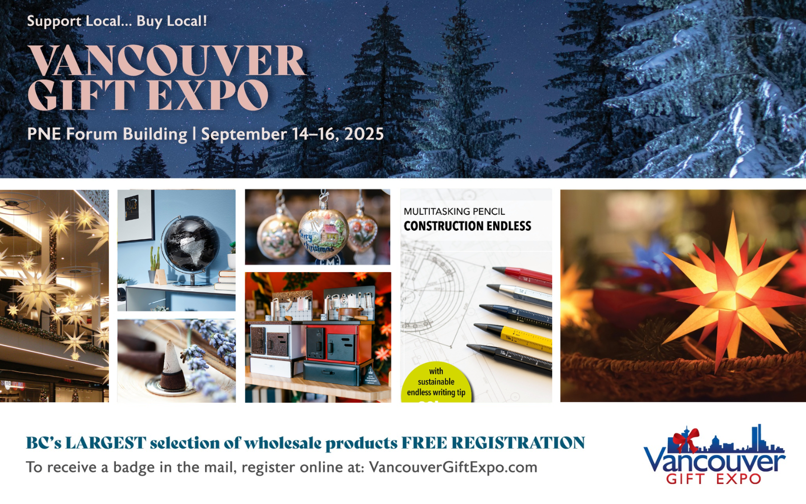 MyBrilliantStar Returns to the Vancouver Gift Expo 2025 with Herrnhut Stars