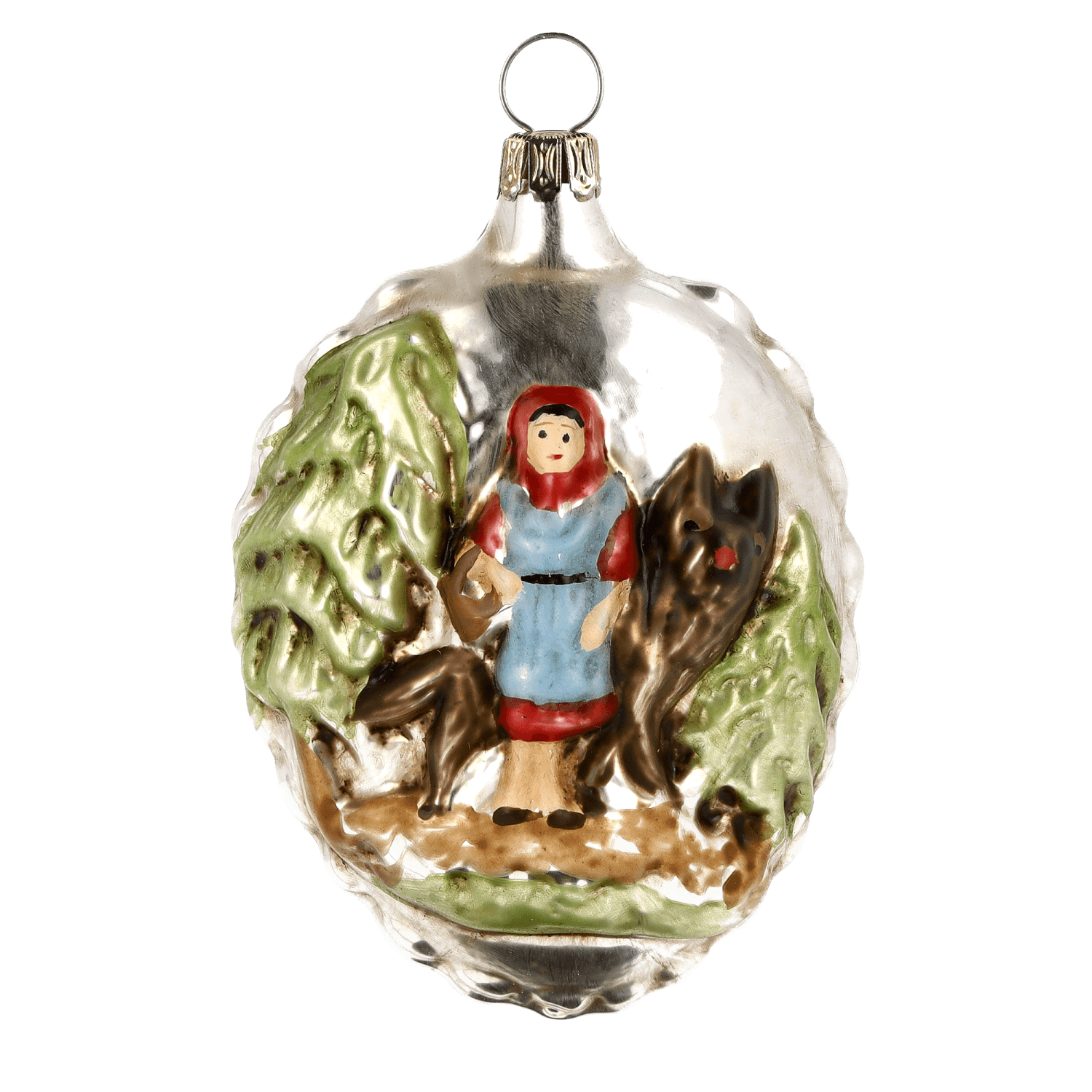 MAROLIN® - Glass ornament "Little Red Riding Hood"