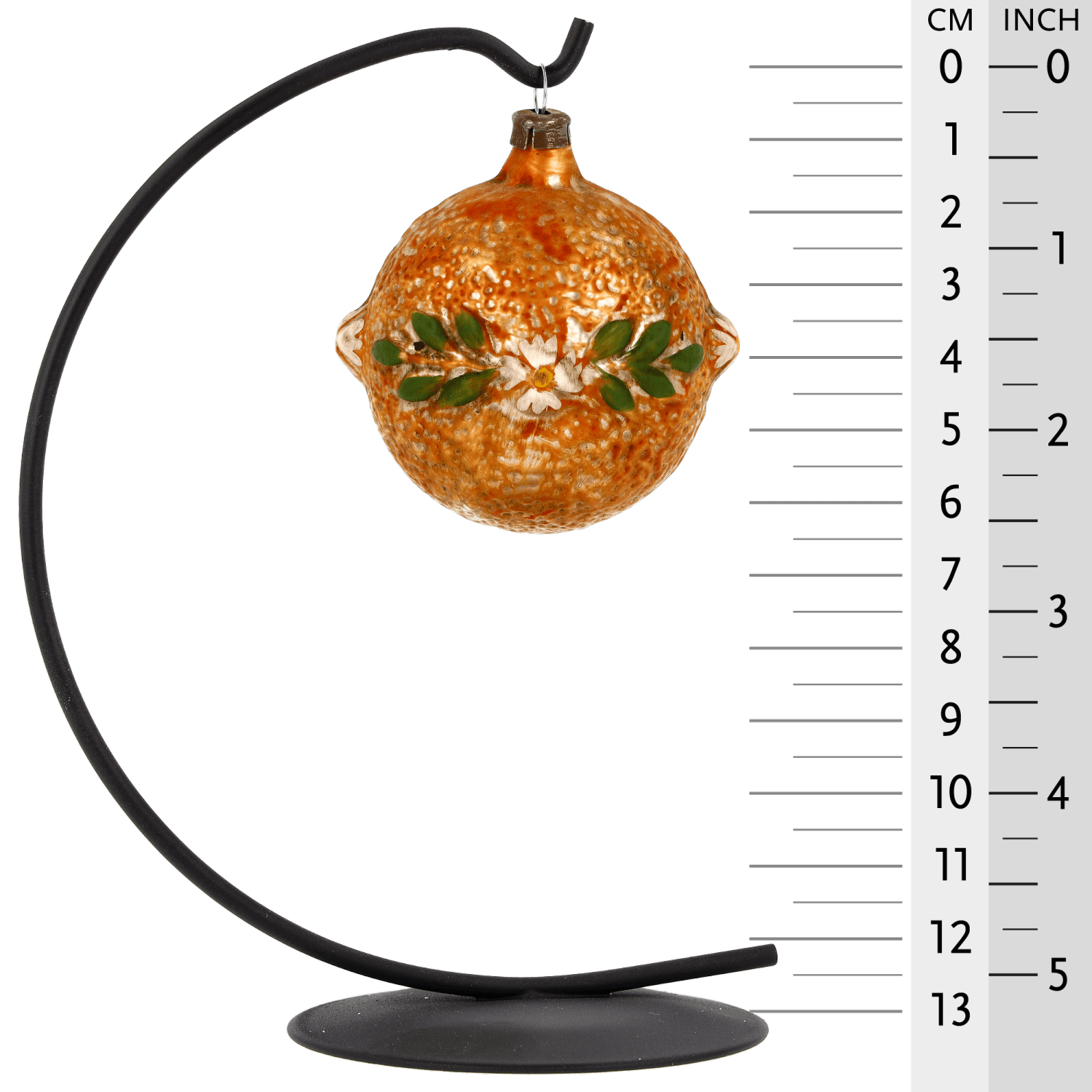 MAROLIN® - Glass ornament "Orange"
