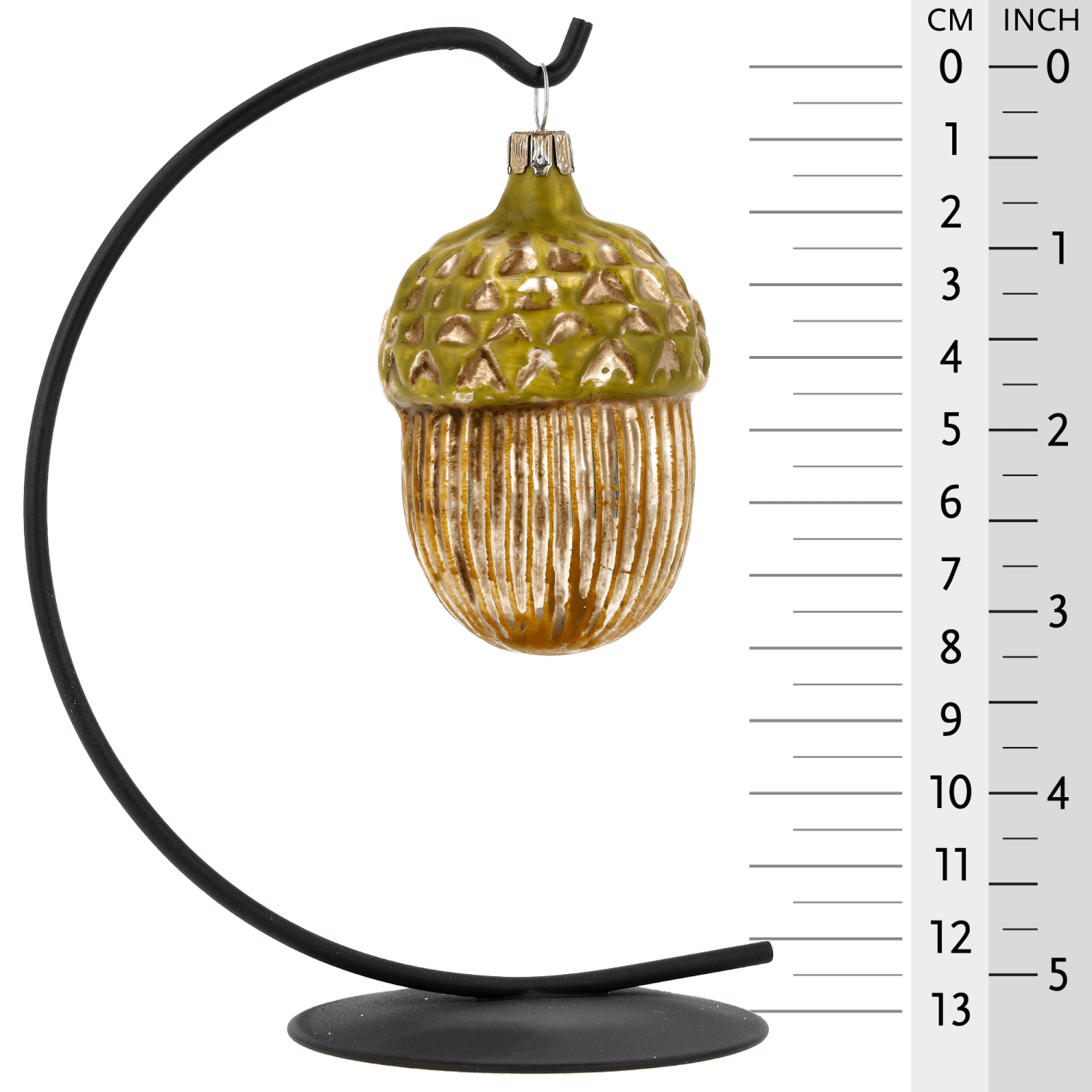 MAROLIN® - Glass ornament "Acorn" on star bow
