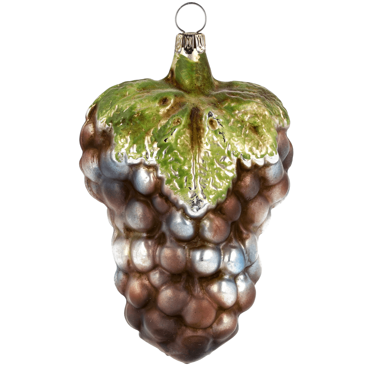 MAROLIN® - Glass ornament "Large grape with leaf"