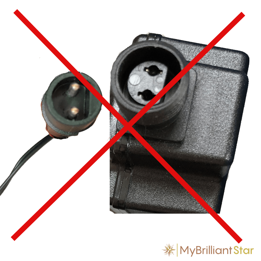 Chaîne lumineuse originale Herrnhut 10, solo, ~ 12 m / 470 pouces de longueur