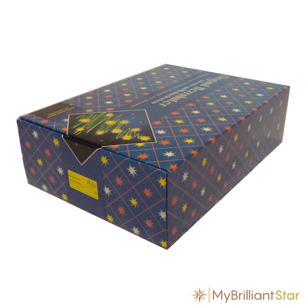 Box for Original Herrnhut plastic star chain, white, ~ 12 m / 470 inch length