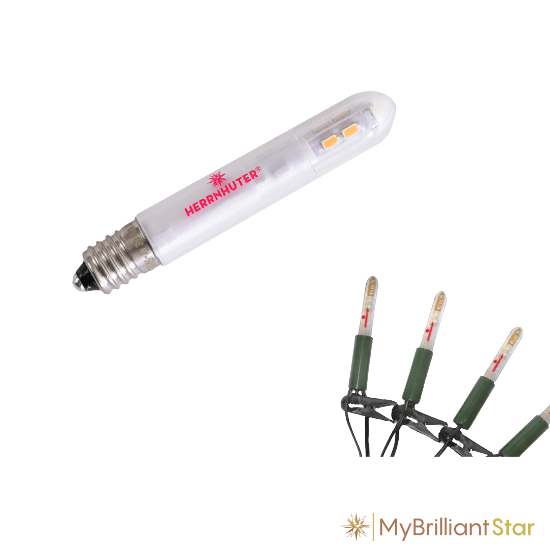 Original Herrnhut plastic star chain, led lamp