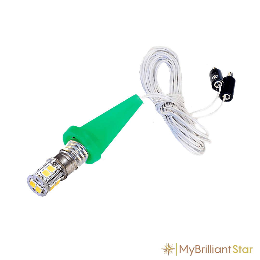 Spare lighting for Herrnhut plastic stars ~ 13 cm / 5 inch ø