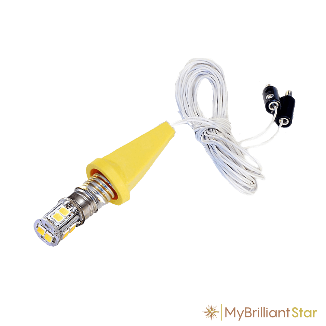 Spare lighting for Herrnhut plastic stars ~ 13 cm / 5 inch ø