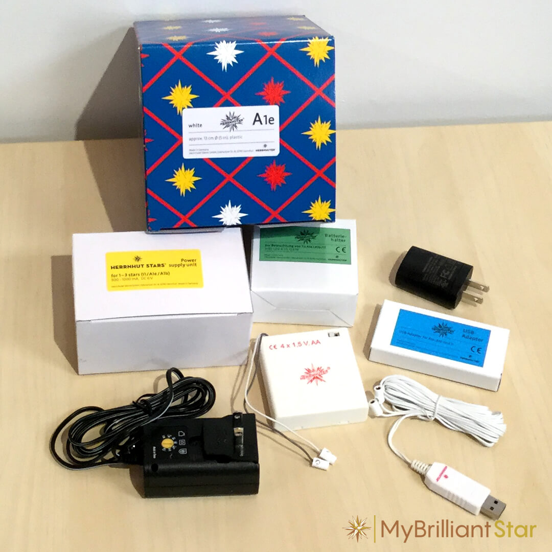 All Power sources for mybrilliant star