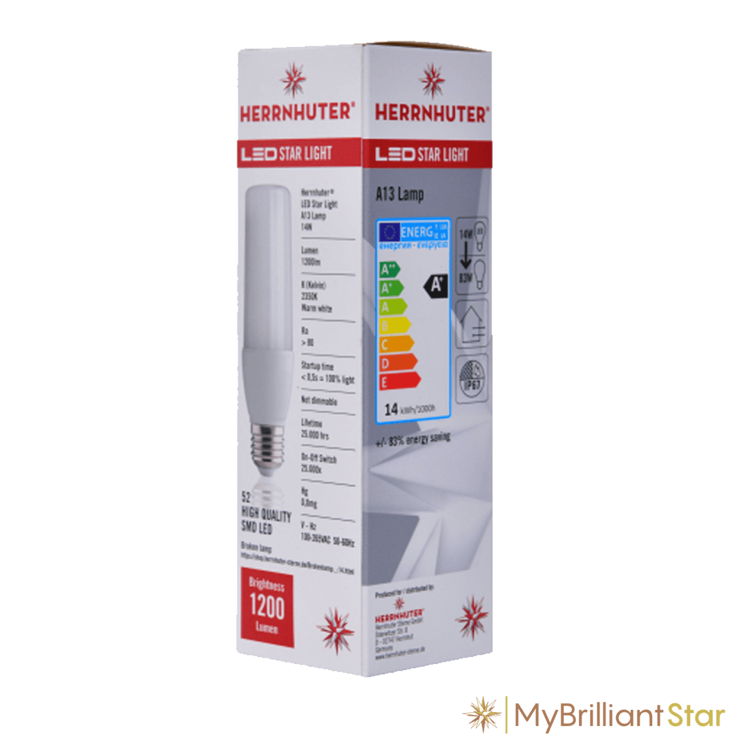 Ampoule de rechange LED, E26, 14W pour étoile en plastique ~ 130 cm / 51 pouces ø