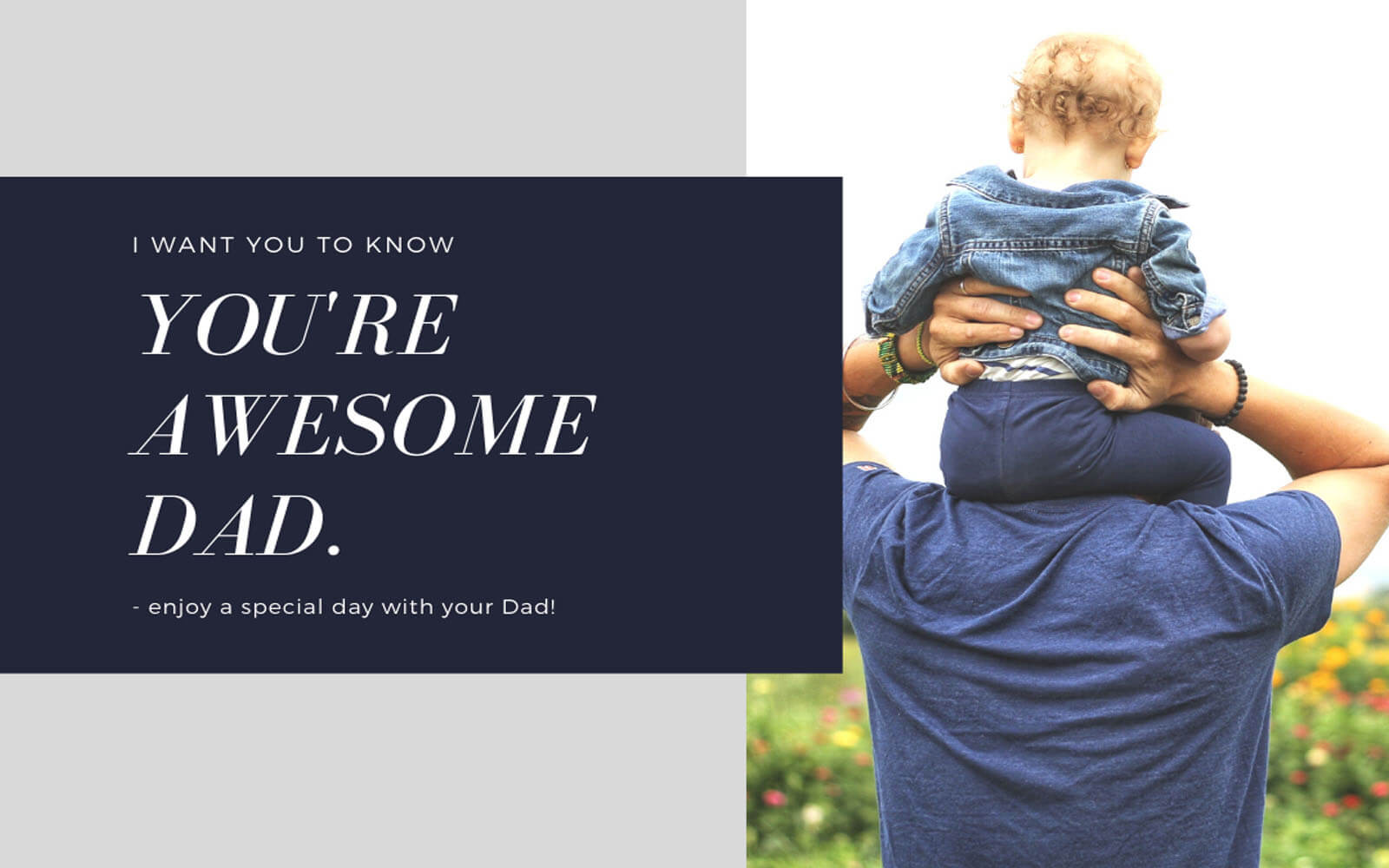 FATHER'S DAY – an honor to our fathers!