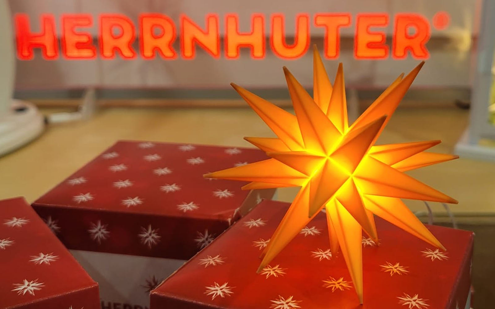 2026 Herrnhut Special Edition Apricot Ministar in packaging