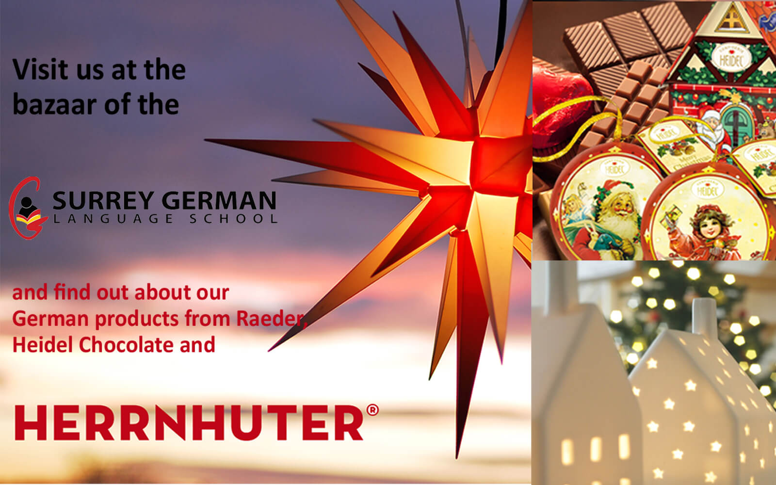 "WEIHNACHTSFEIER" CHRISTMAS CELEBRATION AT THE SURREY GERMAN LANGUAGE SCHOOL