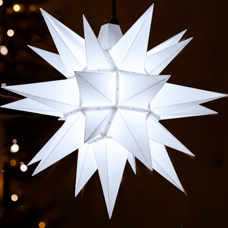 Herrnhut Star 40c lit in opal