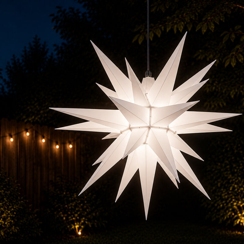 Herrnhut Star 70cm lit up in opal