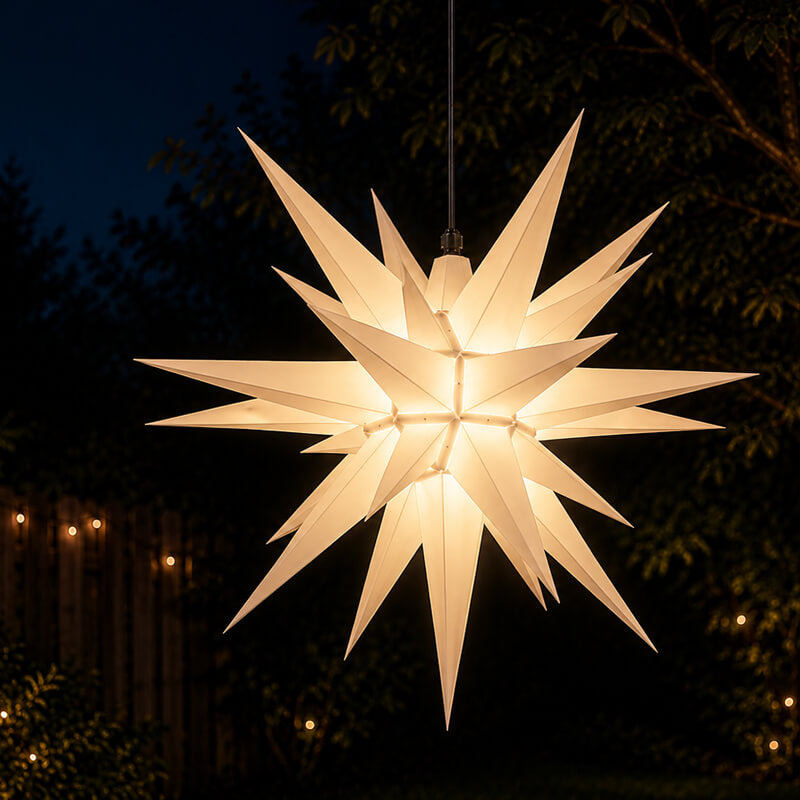 Herrnhut Star 70cm lit up in white