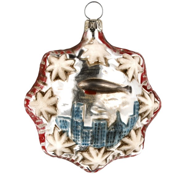 Airship Christmas Ornament