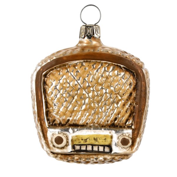 MAROLIN® - Glass ornament "Antic Radio"
