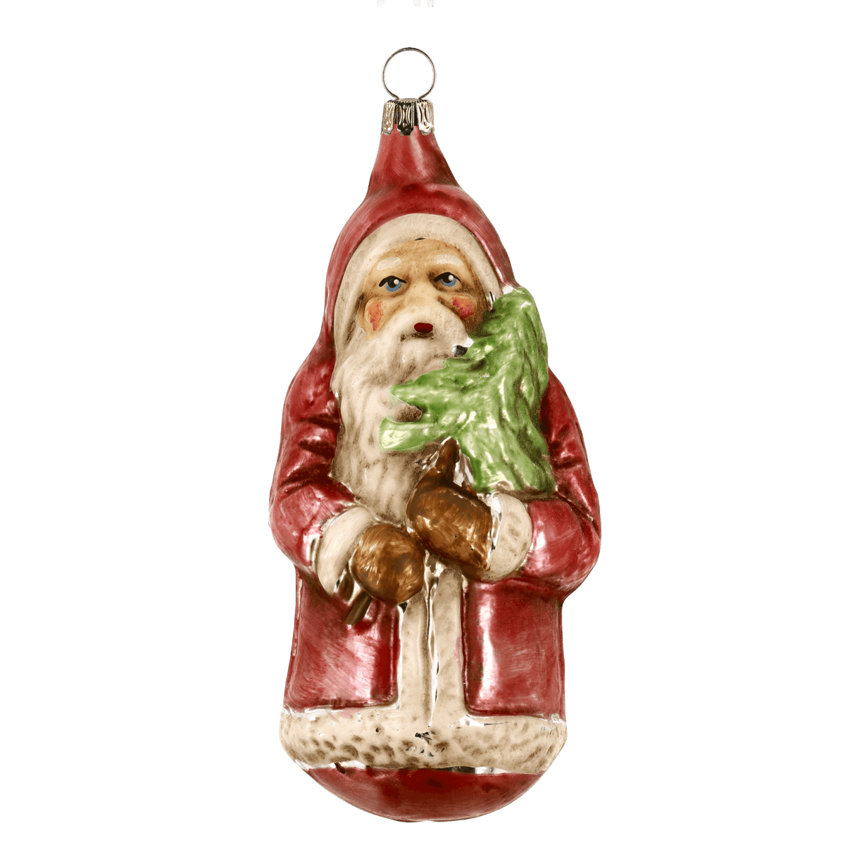 MAROLIN® - Glass ornament &quot;Big Nicholas with tree&quot;