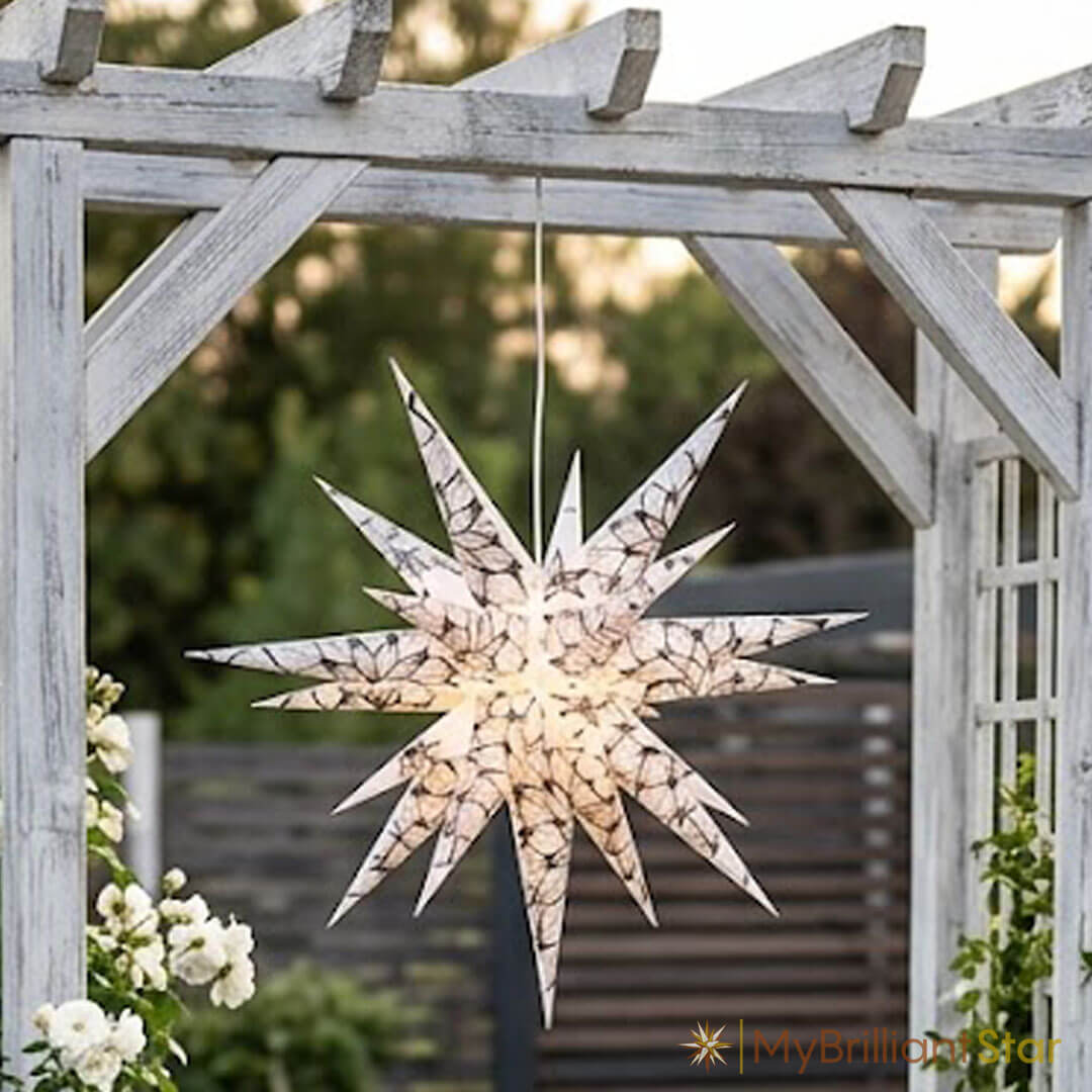 Herrnhuter Nature Edition 2026 Graphic Dahlia on Pergola