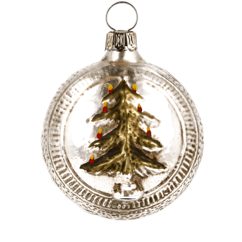 MAROLIN® - Glass ornament Ball with tree and stars