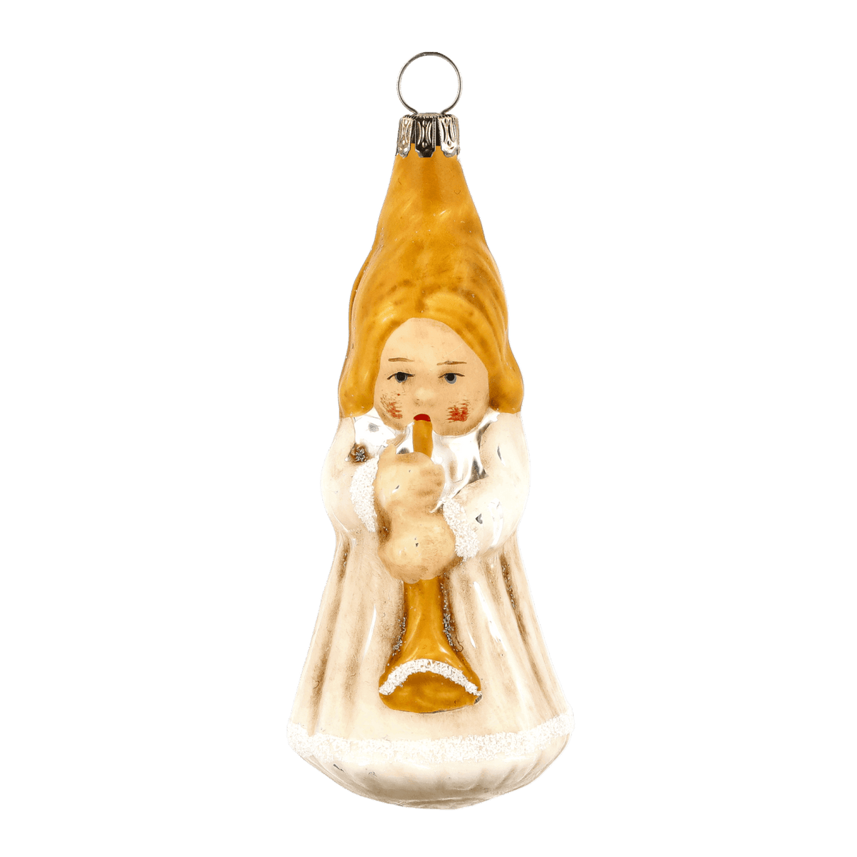MAROLIN® - Glass ornament &quot;Trumpeting angel&quot;
