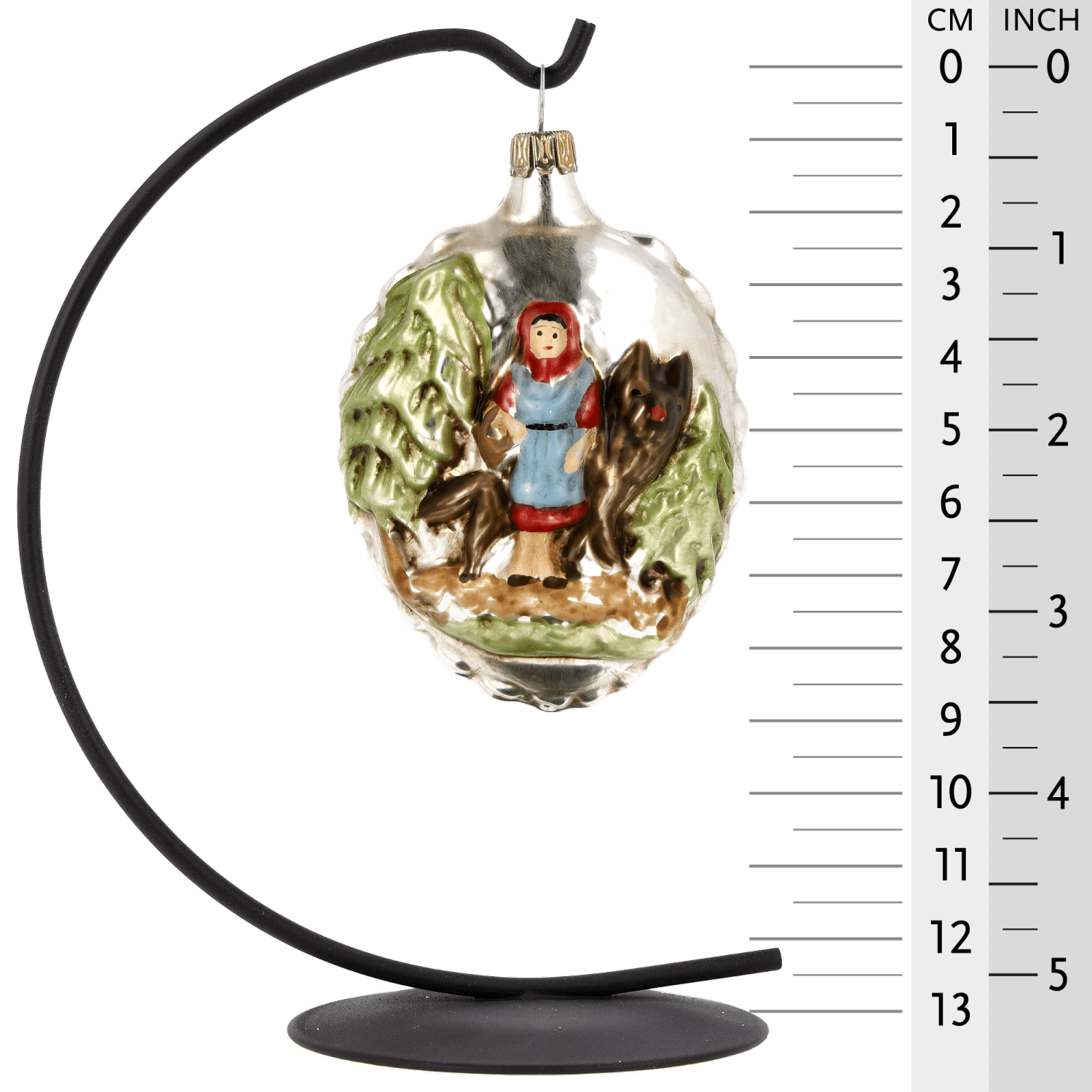 MAROLIN® - Glass ornament "Little Red Riding Hood"