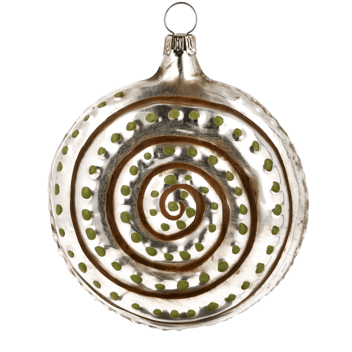 MAROLIN® - Glass ornament &quot;Stag&quot; from the back