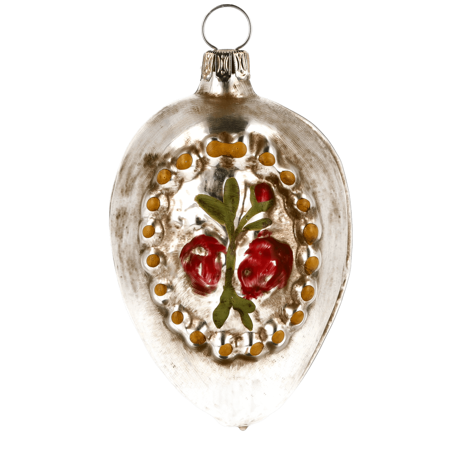 MAROLIN® - Glass ornament "Cross with roses"