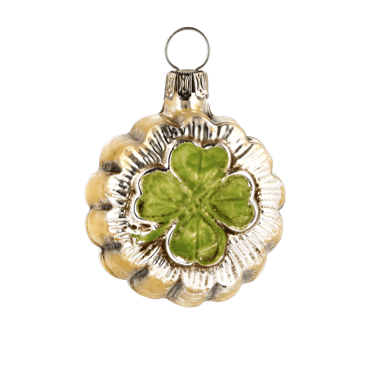 MAROLIN® - Miniature glass ornament &quot;cloverleaf&quot;