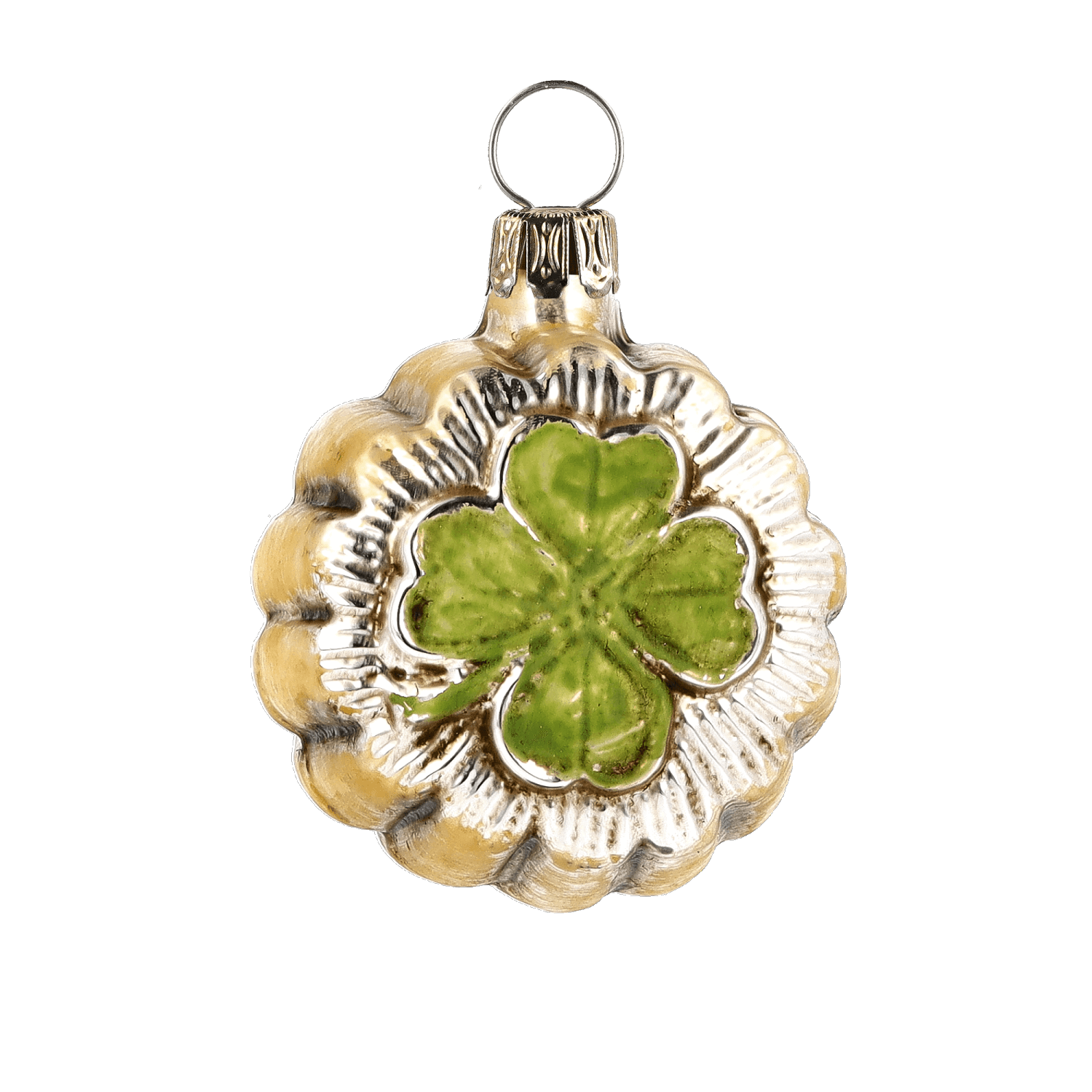 MAROLIN® - Miniature glass ornament "cloverleaf"