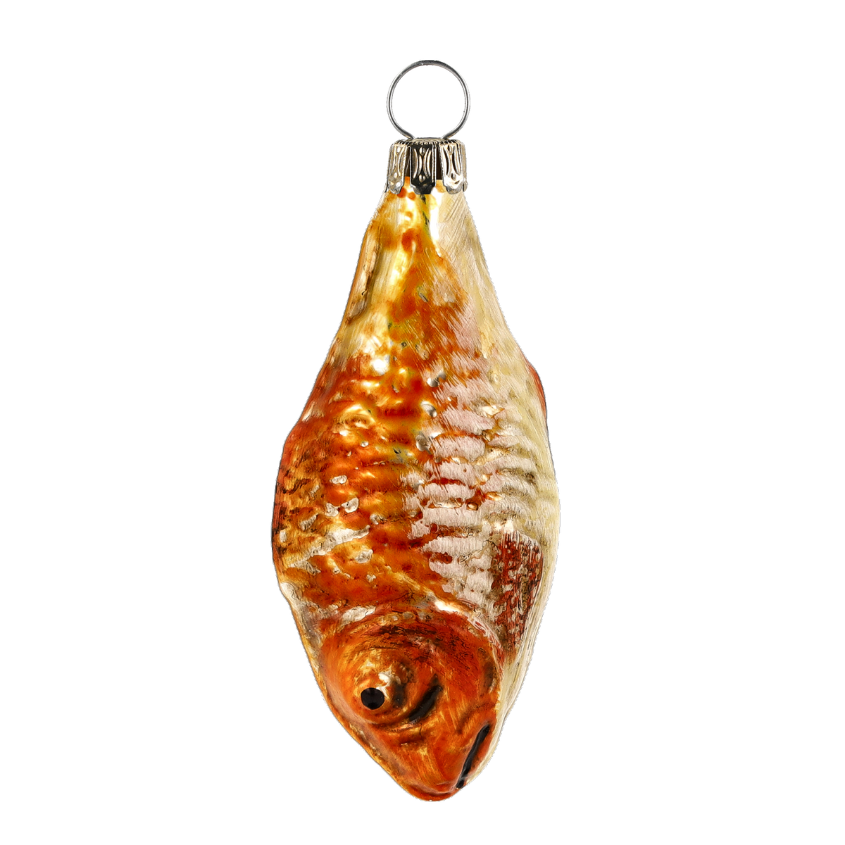 MAROLIN® - Miniature glass ornament &quot;Fish orange&quot;