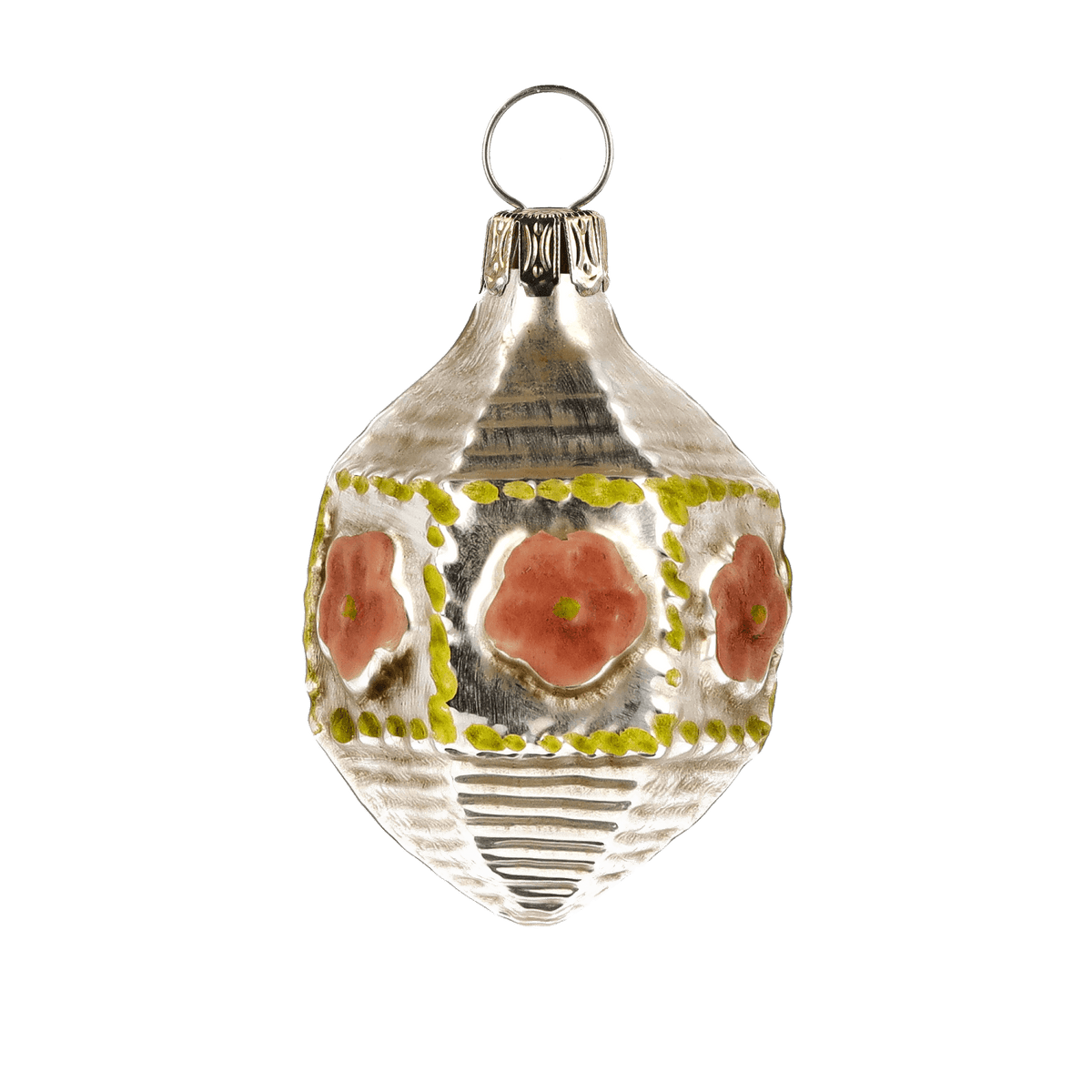 MAROLIN® - Miniature glass ornament &quot;Hexagon rose&quot;