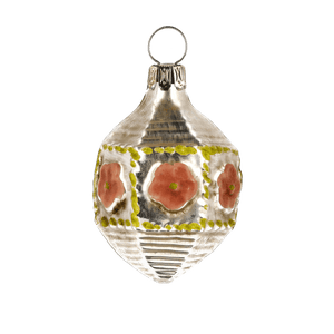 MAROLIN® - Miniature glass ornament "Hexagon rose"