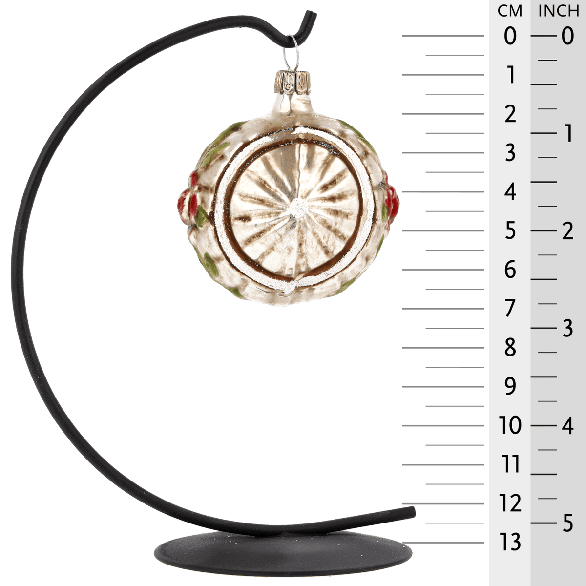 MAROLIN® - Glass ornament &quot;Sun wheel&quot; on star bow