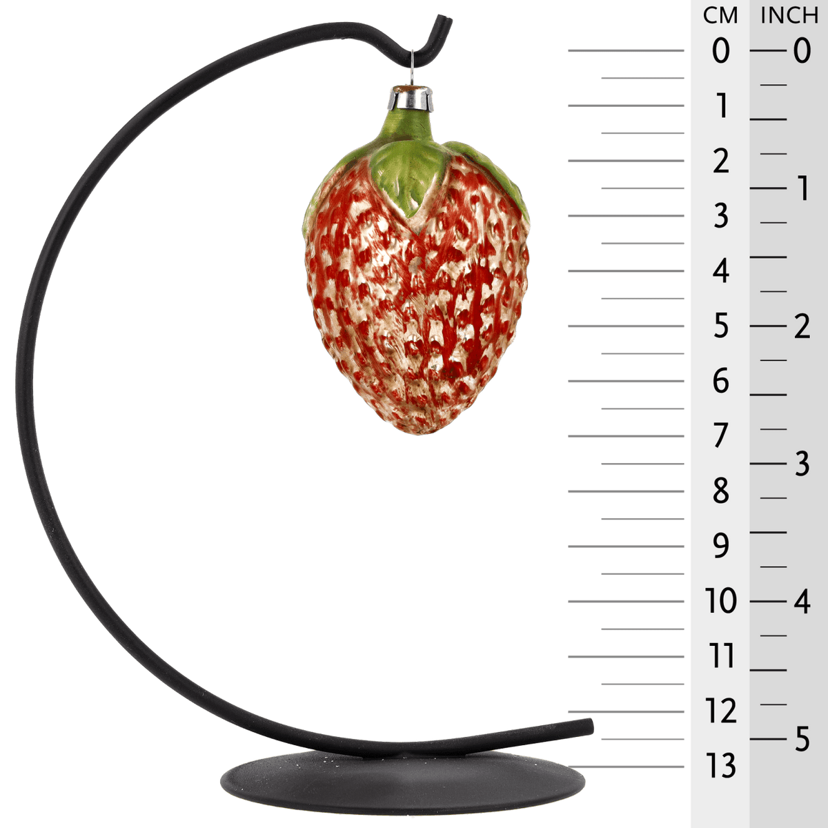 MAROLIN® - Glass ornament &quot;Strawberry&quot;