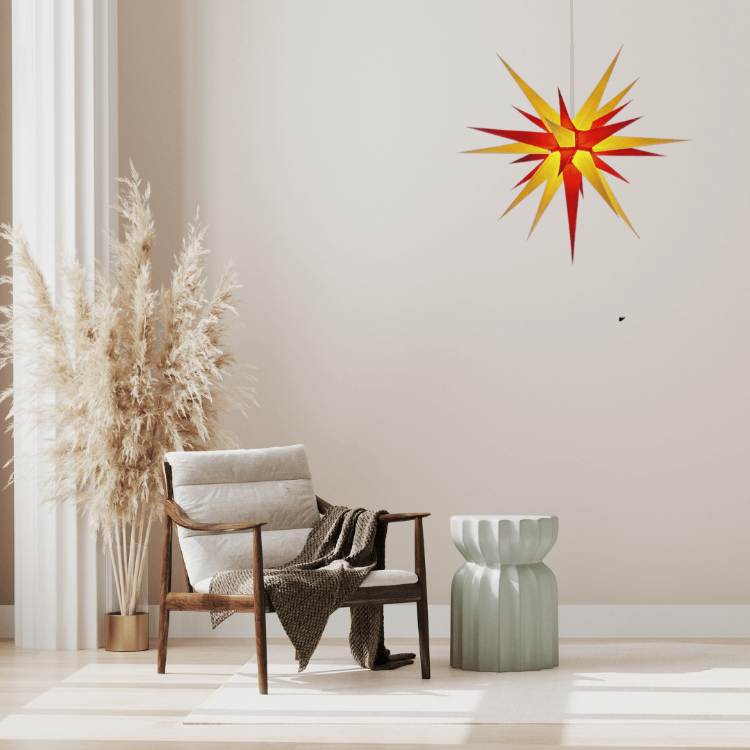 Original Herrnhut paper star, white, ~ 40 cm / 16 inch ø - MyBrilliantStar