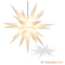 Original Herrnhut plastic star, white, ~ 130 cm / 51 inch ø