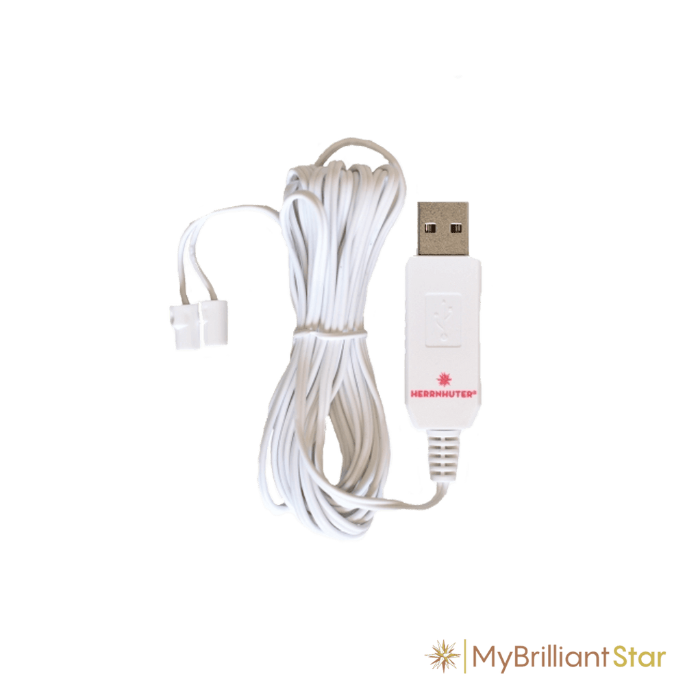 USB cable for plastic star ~ 13 cm / 5 inch ø and Ministar ...