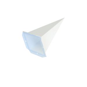 Spare point for plastic star ~ 40 cm / 16 inch ø, white