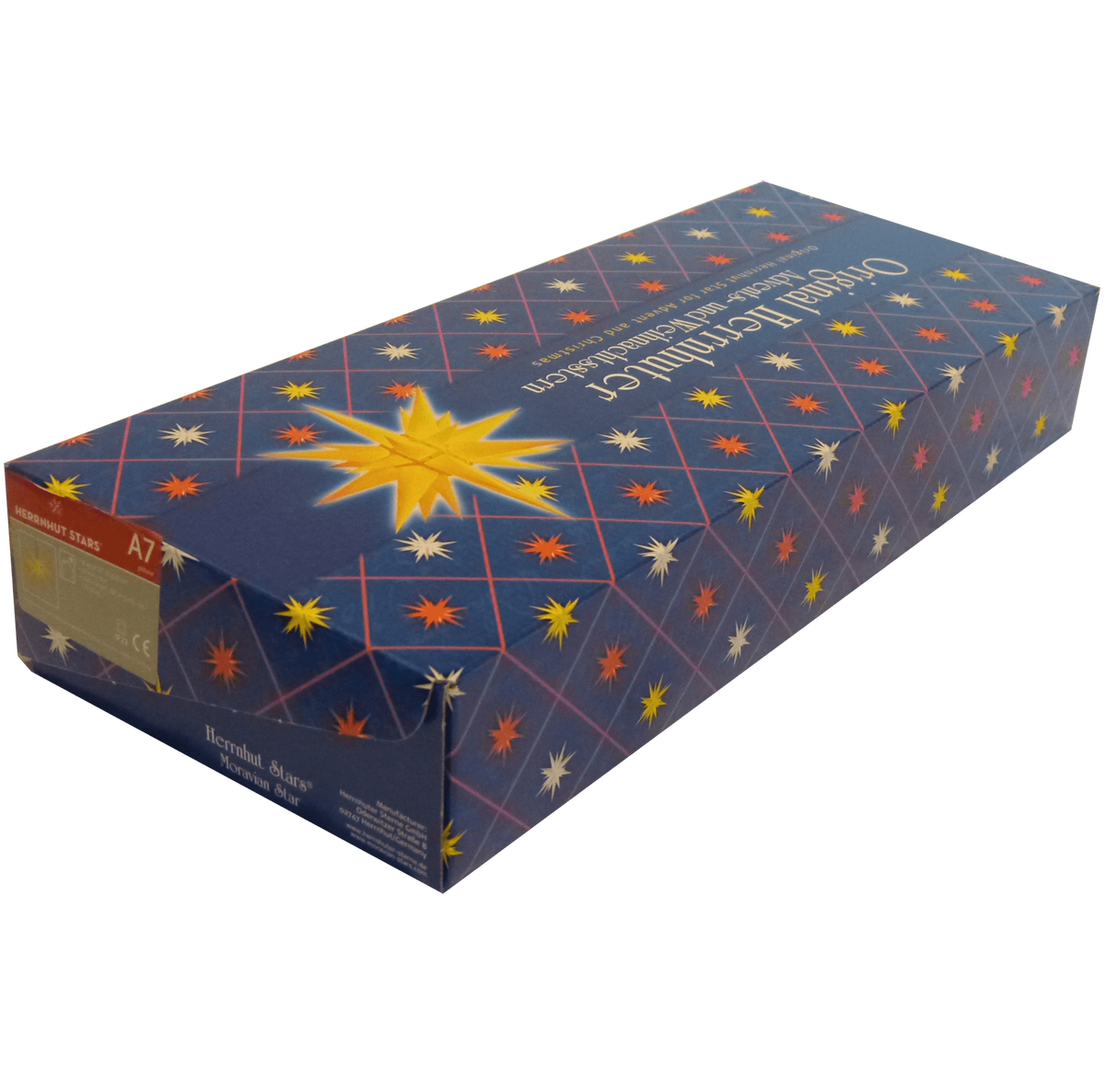 Box for Original Herrnhut plastic star, z-opal, ~ 70 cm / 27 inch ø