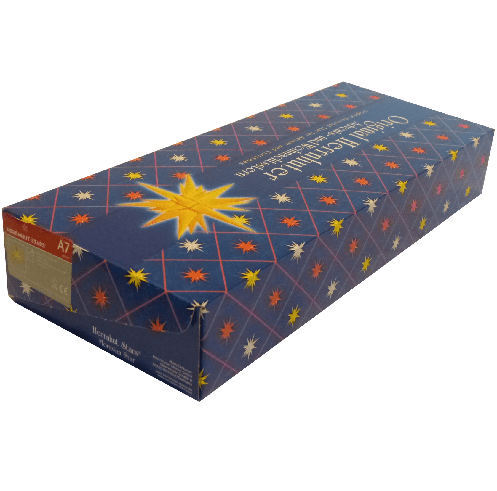 Box for Original Herrnhut plastic star, z-opal, ~ 70 cm / 27 inch ø