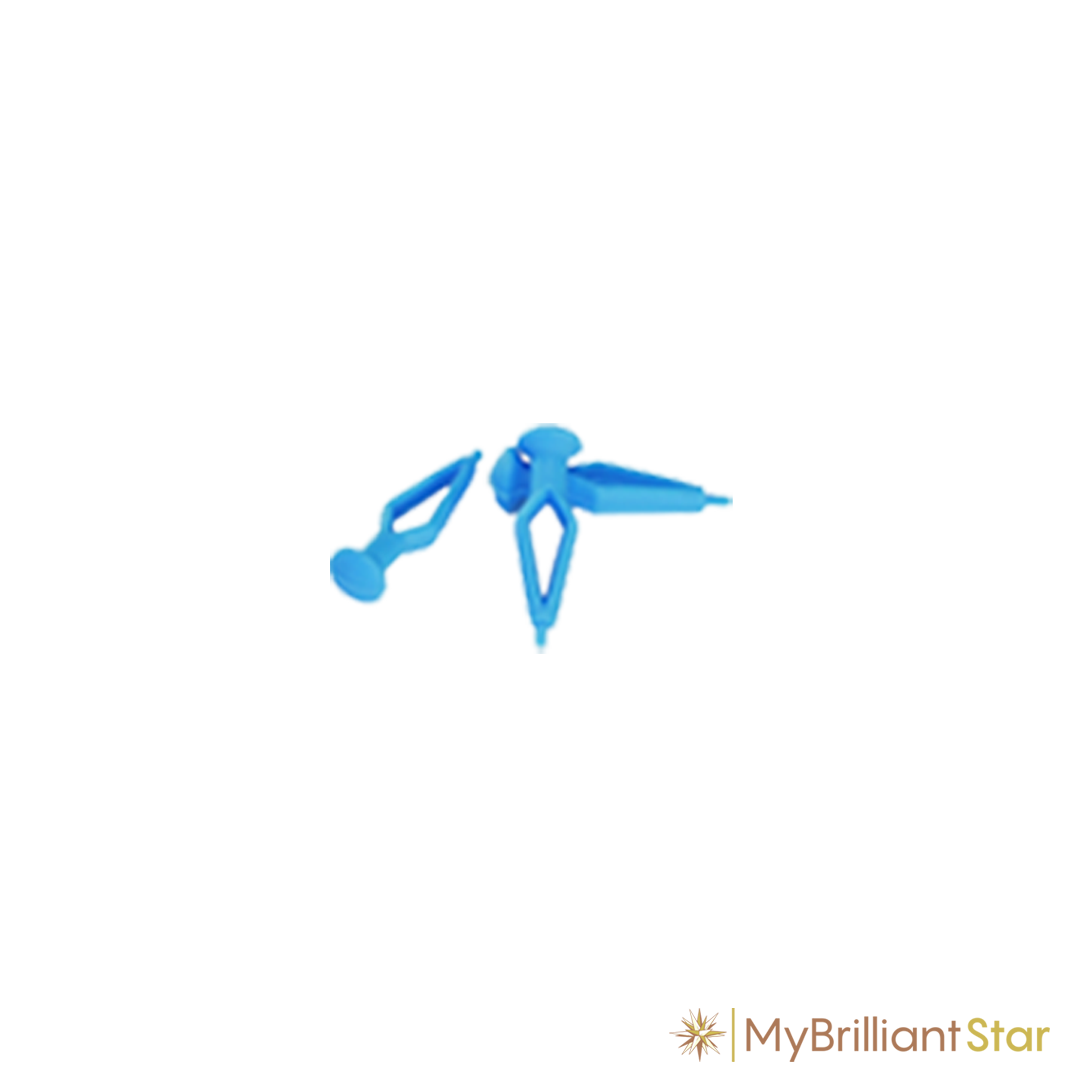 clips for Original Herrnhut plastic star, z-blue, ~ 70 cm / 27 inch ø