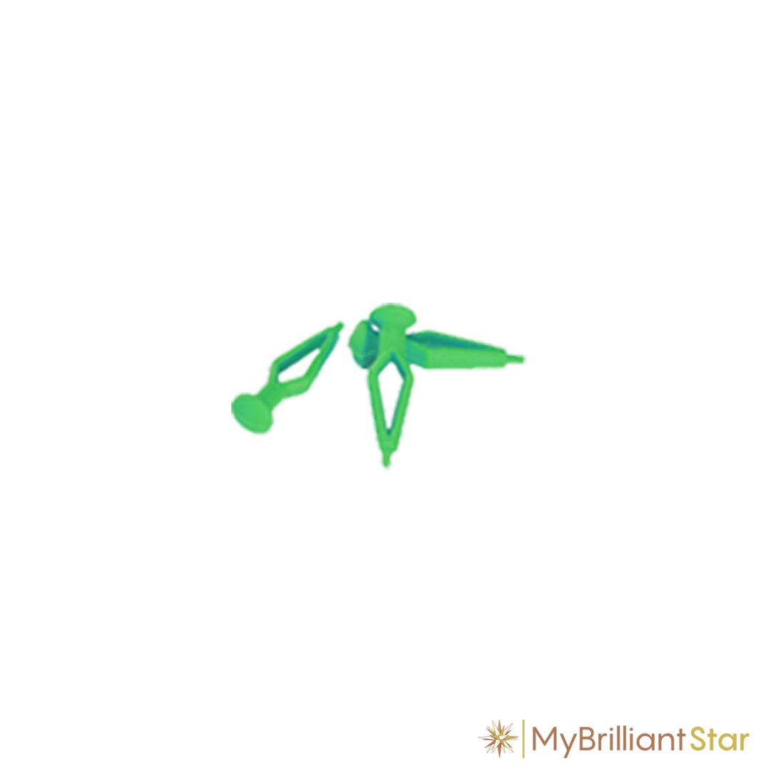 clips for Original Herrnhut plastic star, z-green, ~ 40 cm / 16 inch ø