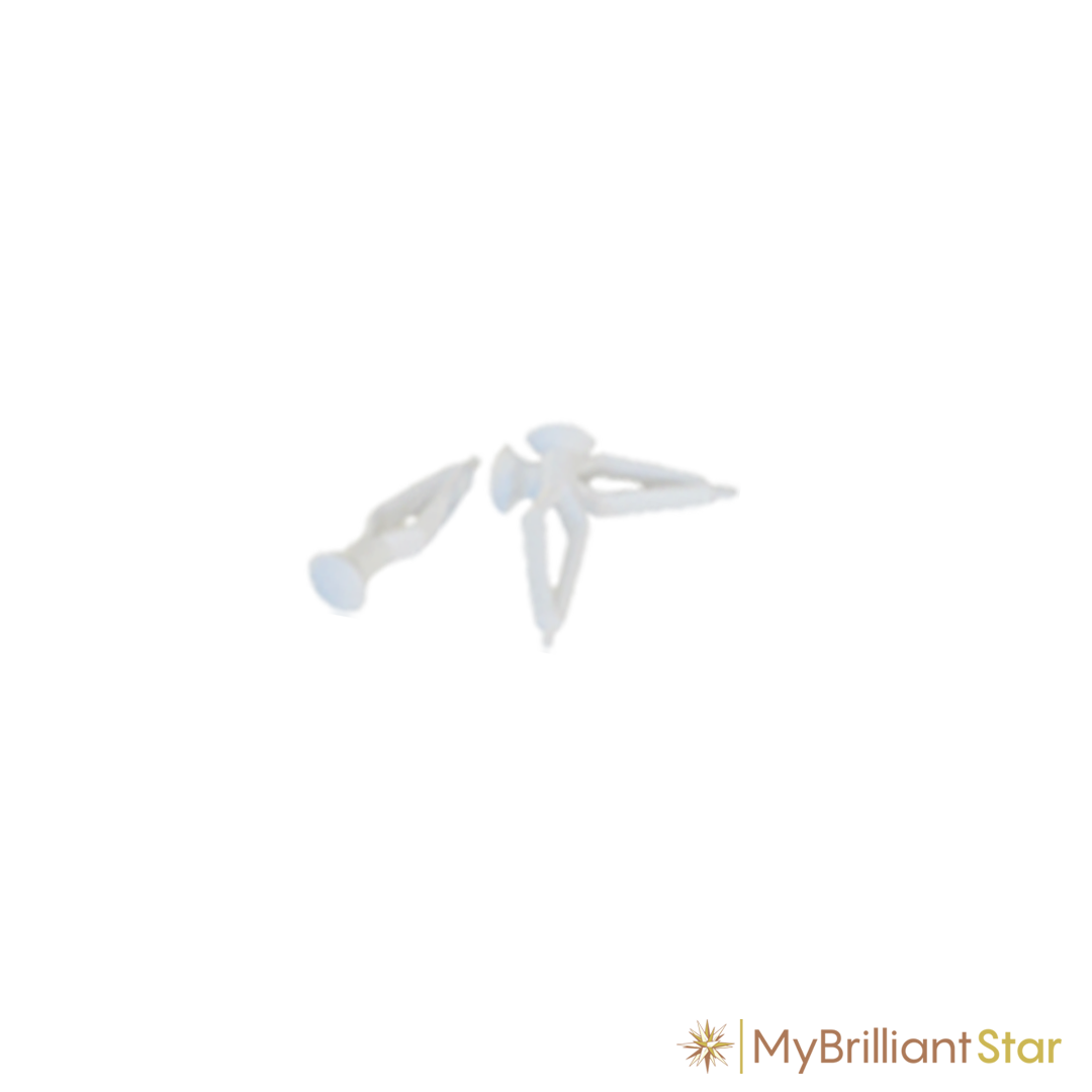clips for Original Herrnhut plastic star, white, ~ 70 cm / 27 inch ø
