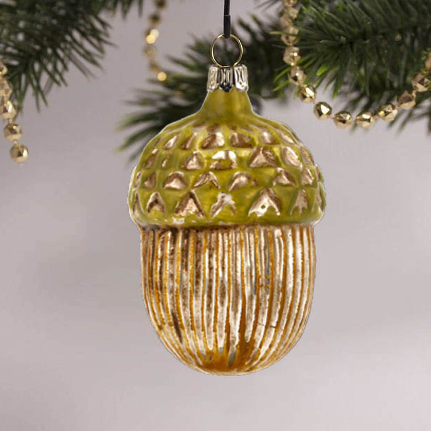 MAROLIN® - Glass ornament "Acorn"