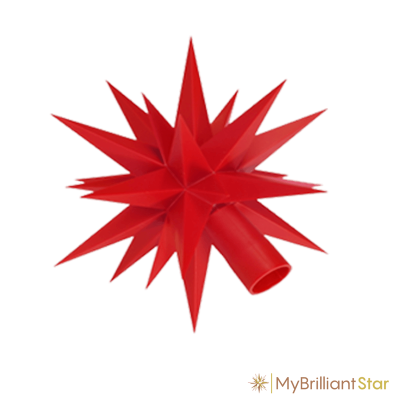 Attention: LEDs are only usable with LED star chains (transformer 6V/1 ...