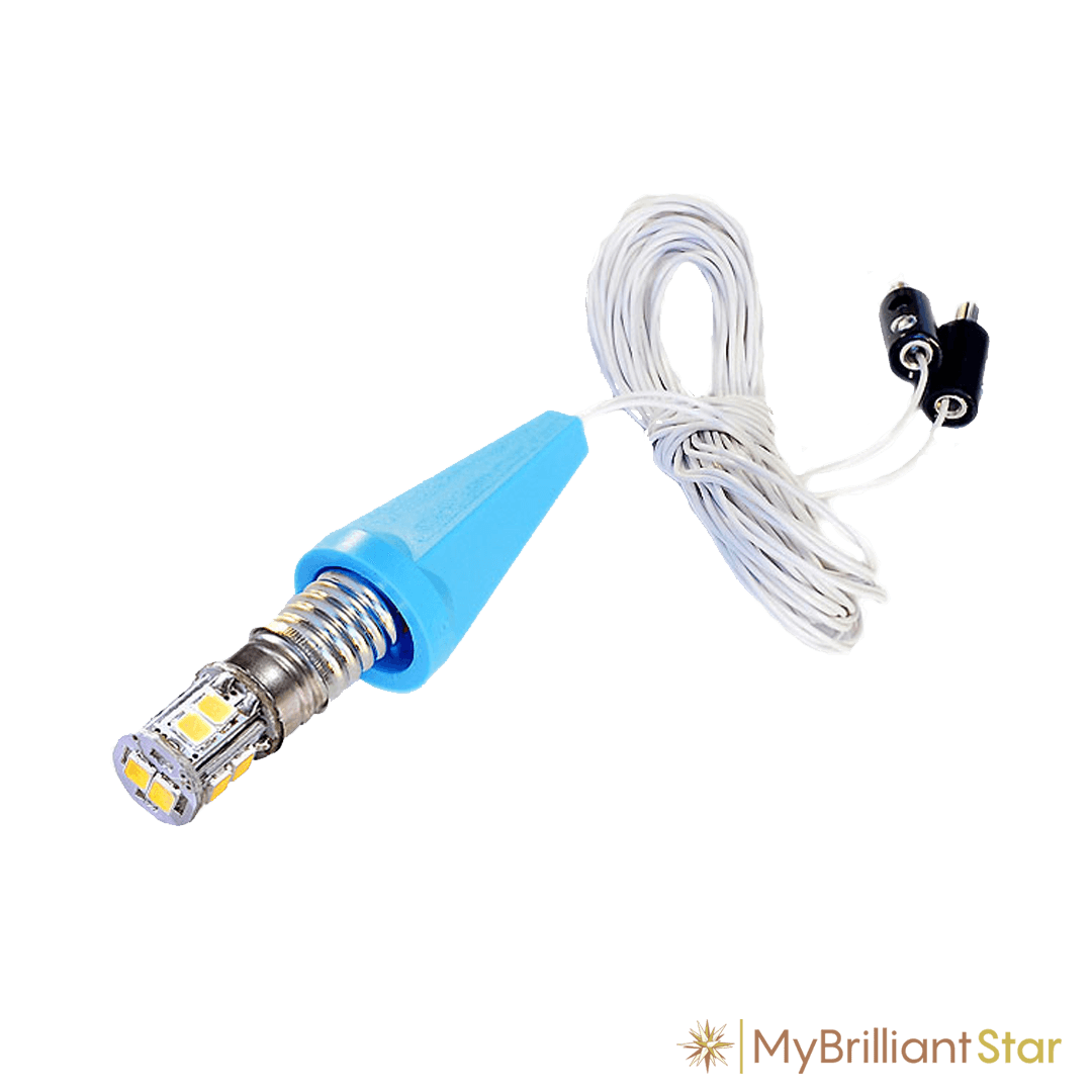 Spare lighting for Herrnhut plastic stars ~ 13 cm / 5 inch ø