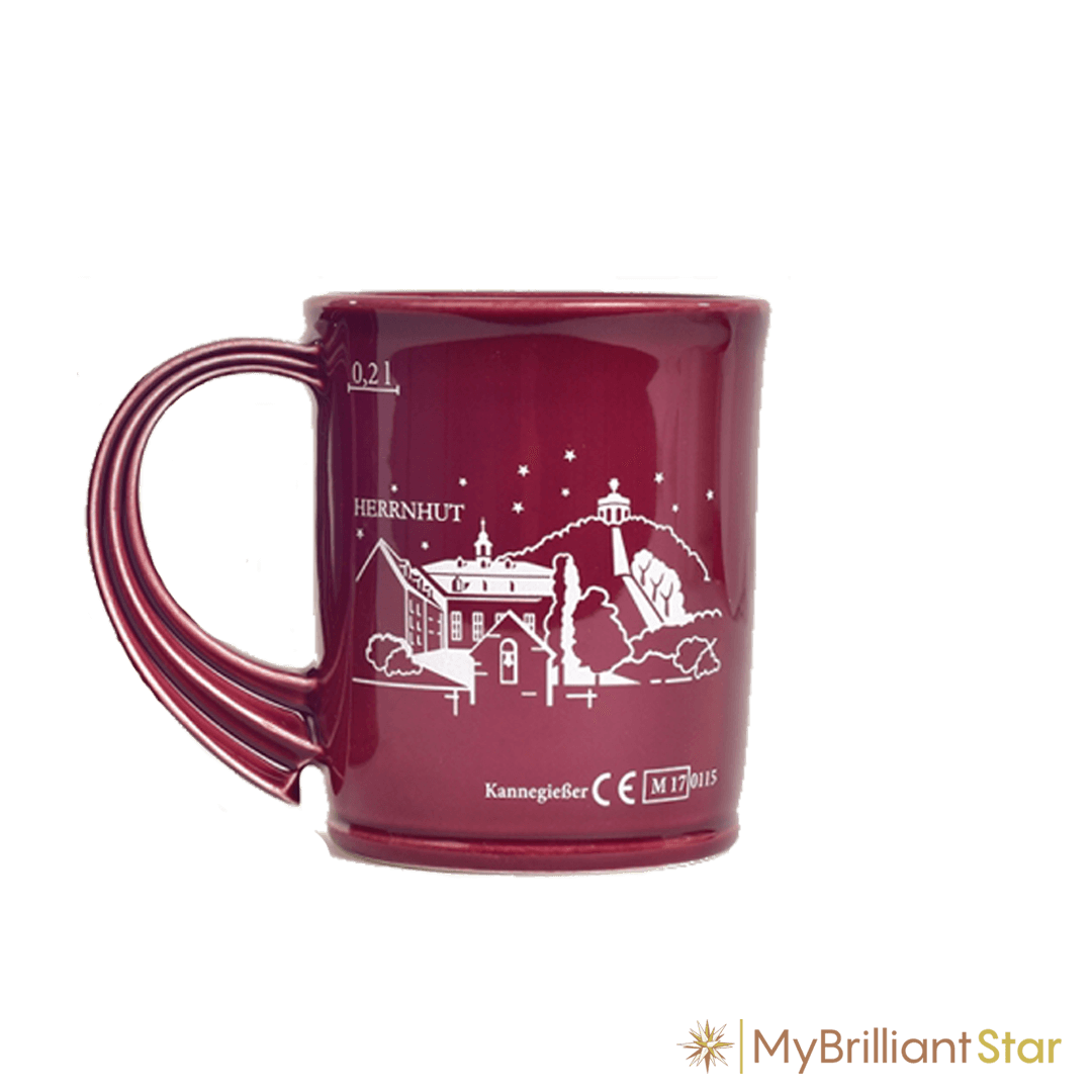 Tasse étoile Herrnhut (logo ou silhouette)
