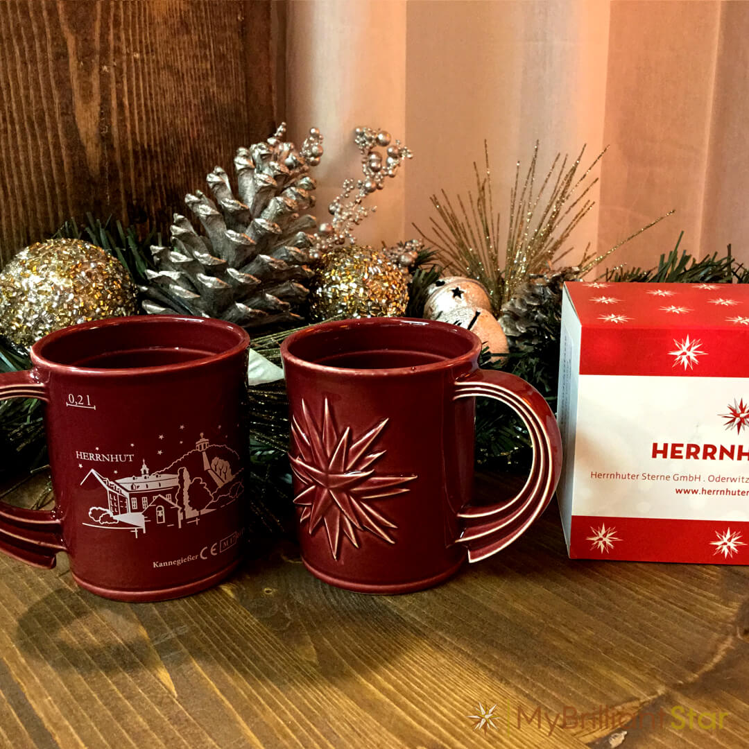 Herrnhut Star Mug (Logo or Silhouette)