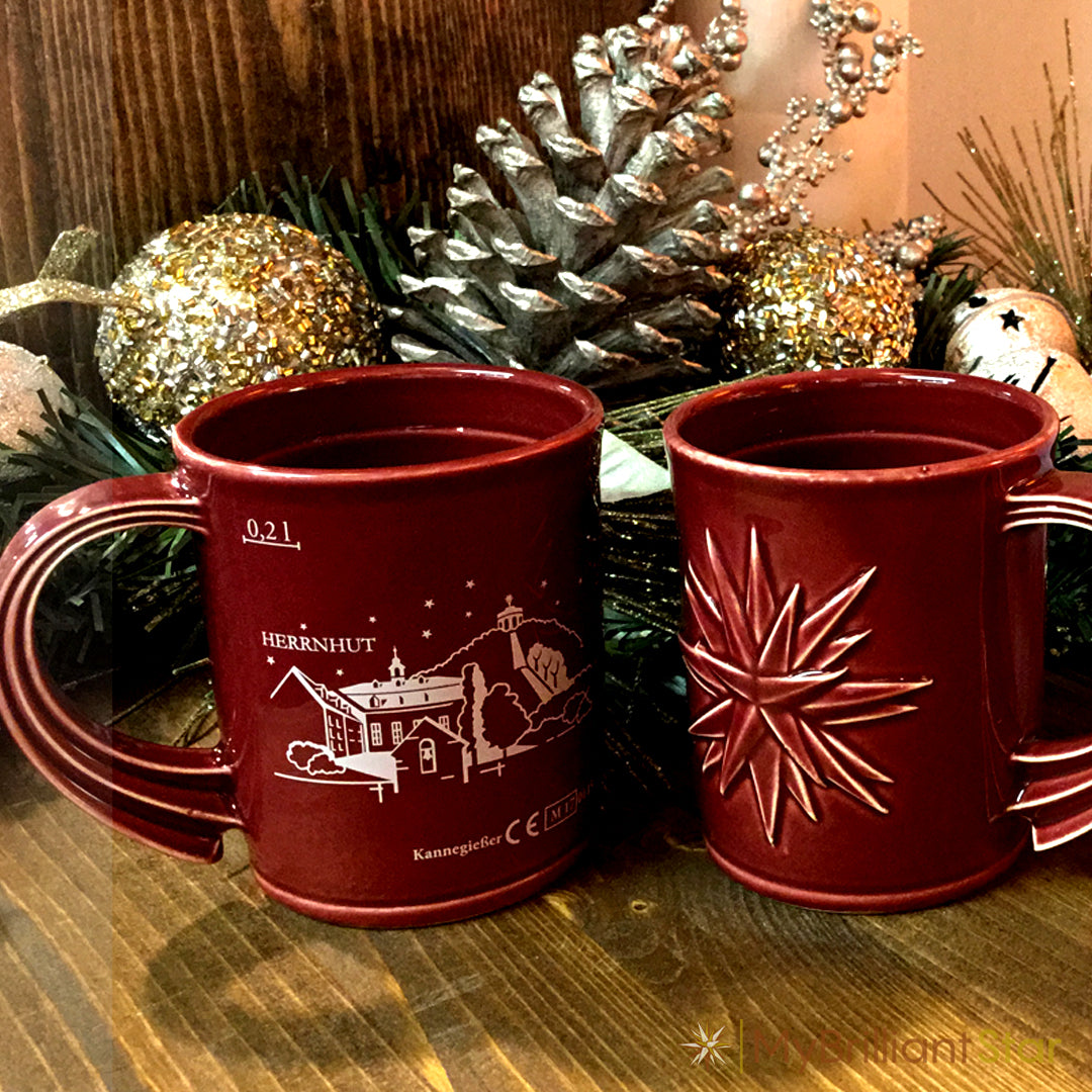 Herrnhut Star Mug (Logo or Silhouette)